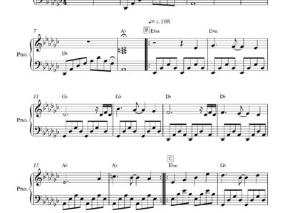 07. Dance Of The Planets – Music Sheet